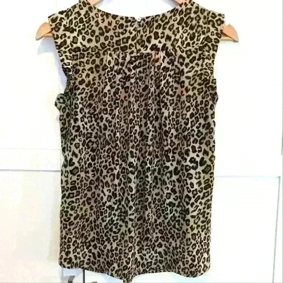 Premise Leopard Sleeveless Top - Picture 2 of 4